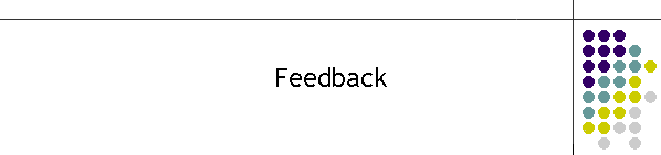 Feedback